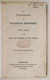 ECONOMICS McCULLOCH, JOHN RAMSAY. The Principles of Political Economy. 1825